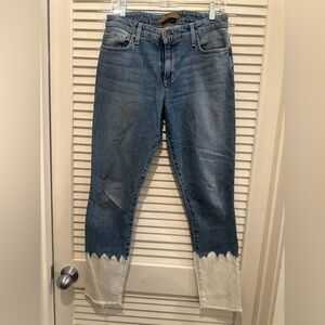 Joe’s Jeans THE ICON two-tone legs skinny jeans